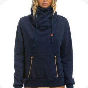 Aviator Nation Navy Blue Hoodie